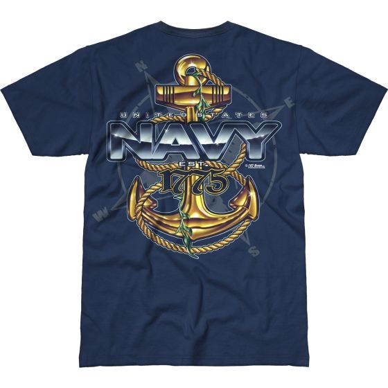 Koszulka T-shirt 7.62 Design USN Compass Battlespace Navy