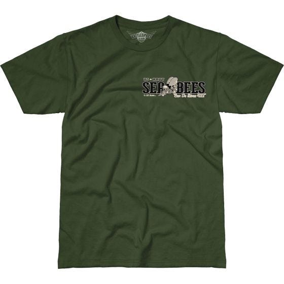 Koszulka T-shirt 7.62 Design USN Seabees Vintage Battlespace Military Green