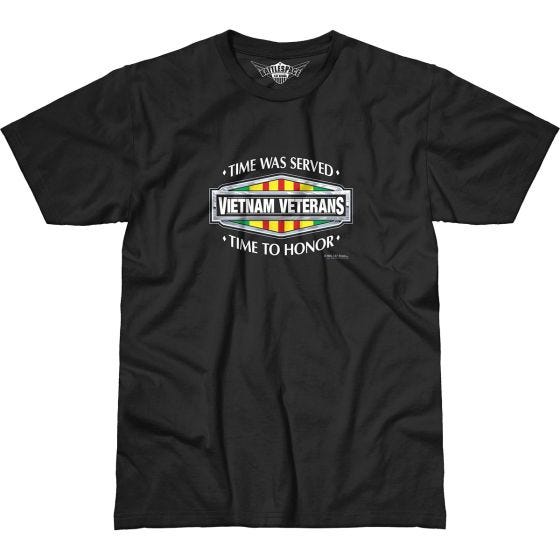 Koszulka T-shirt 7.62 Design Vietnam Veterans Time Served Battlespace Czarna