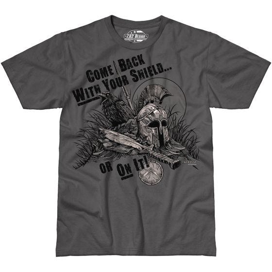 Koszulka T-shirt 7.62 Design With Your Shield Charcoal