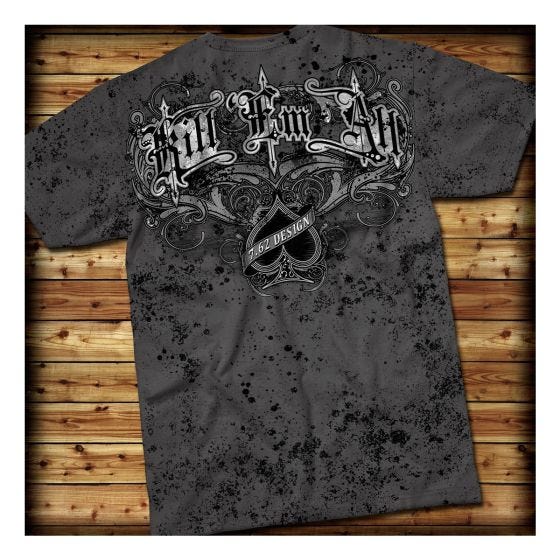 Koszulka T-shirt 7.62 Design Kill Em All Charcoal