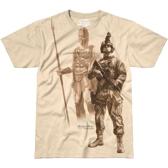 Koszulka T-shirt 7.62 Design Spirit of a Warrior Sand