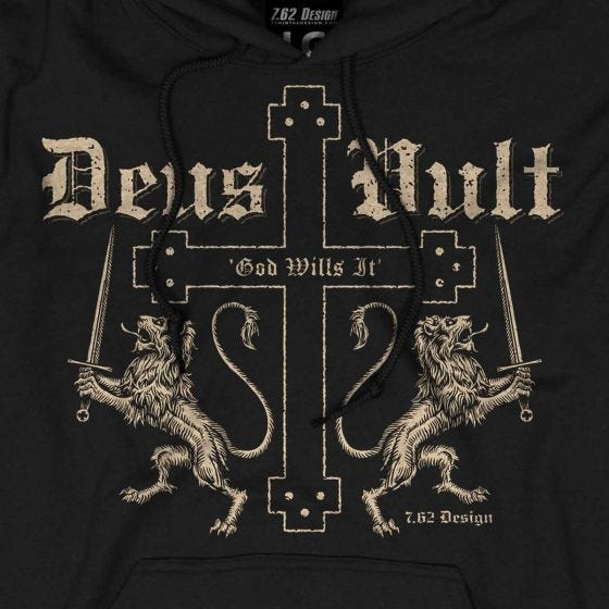 Bluza 7.62 Design Deus Vult Czarna