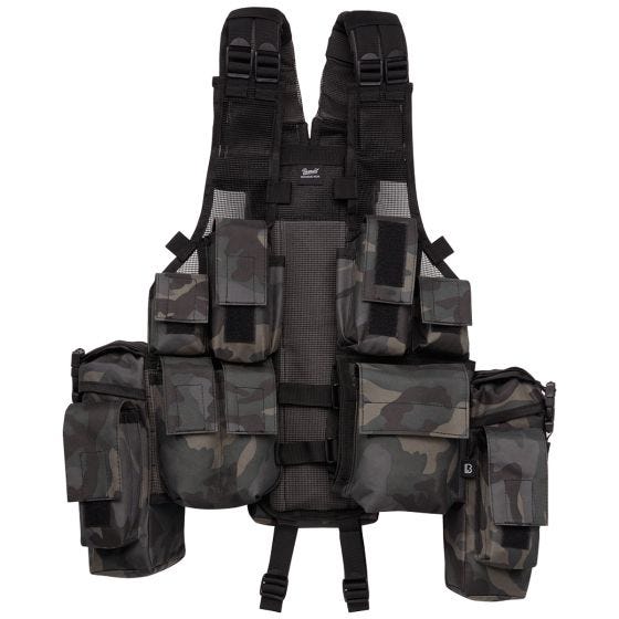 Kamizelka Taktyczna Brandit Dark Camo