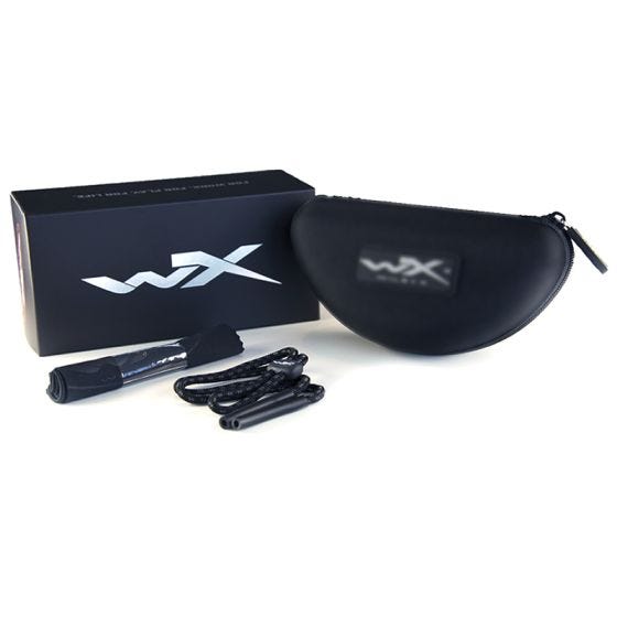 Okulary Taktyczne Wiley X WX Contend - Captivate Polarized Blue Mirror - Matte Graphite