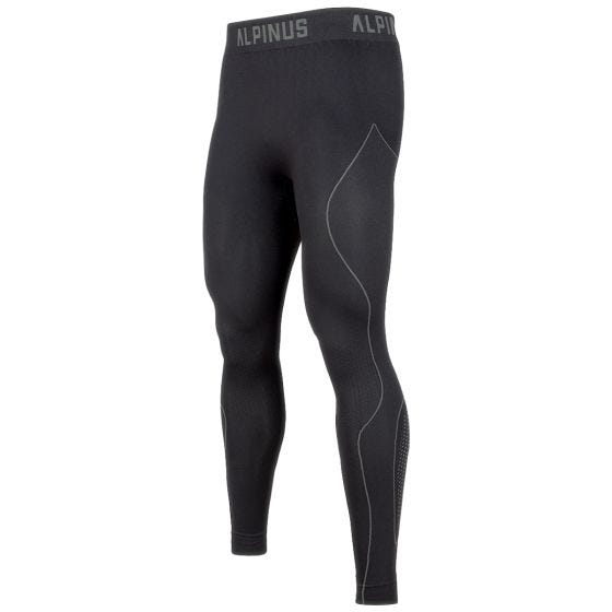 Bielizna Termoaktywna Męska Alpinus Active Base Layer Set Czarno-Szara