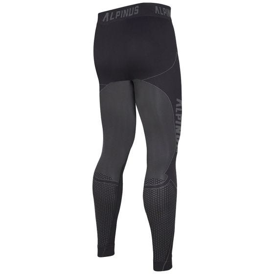 Bielizna Termoaktywna Męska Alpinus Active Base Layer Set Czarno-Szara