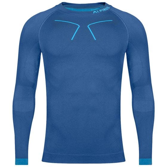 Bielizna Termoaktywna Męska Alpinus Tactical Base Layer Set Niebieska