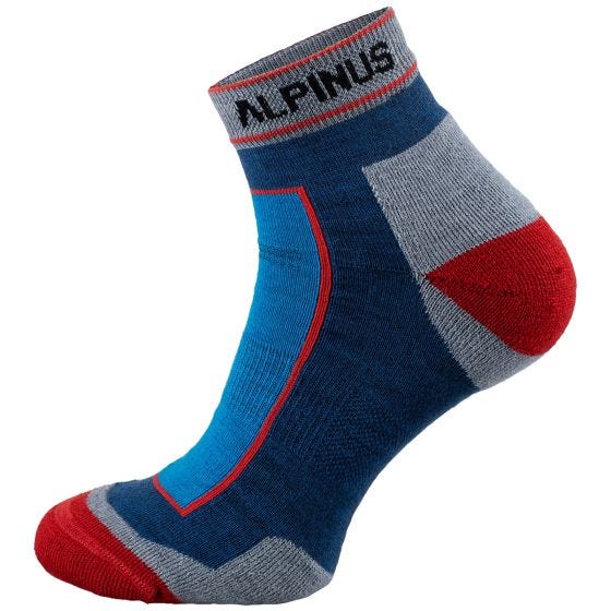 Skarpety Alpinus Sveg Low Niebiesko-Czerwone