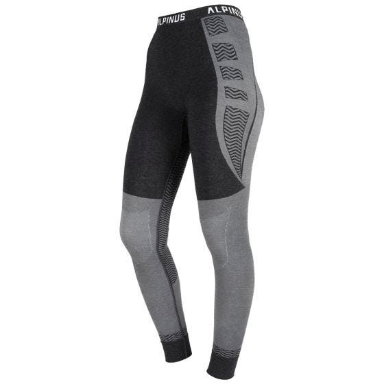 Spodnie Termoaktywne Damskie Alpinus Pro Miyabi Edition Szare