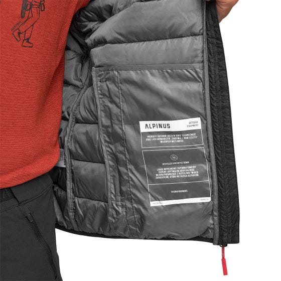 Kamizelka Męska Alpinus Active Athos Czarna