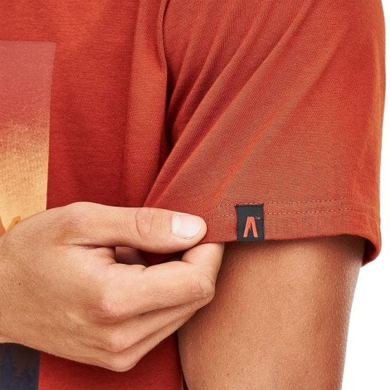 Koszulka T-Shirt Alpinus Active Drefekal Pomarańczowa