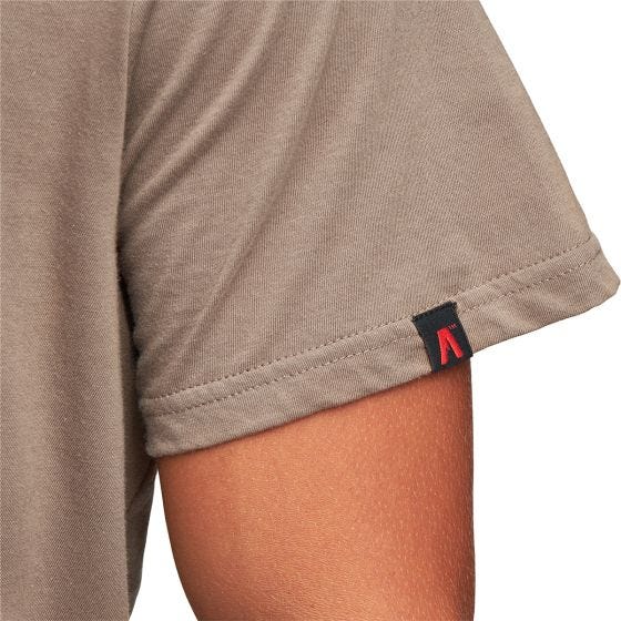 Koszulka T-Shirt Alpinus Active Numbur Beżowa