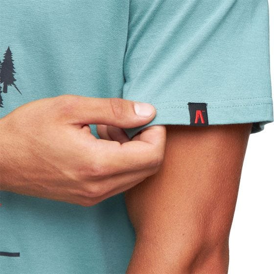 Koszulka T-Shirt Męska Alpinus Active Polaris Miętowa