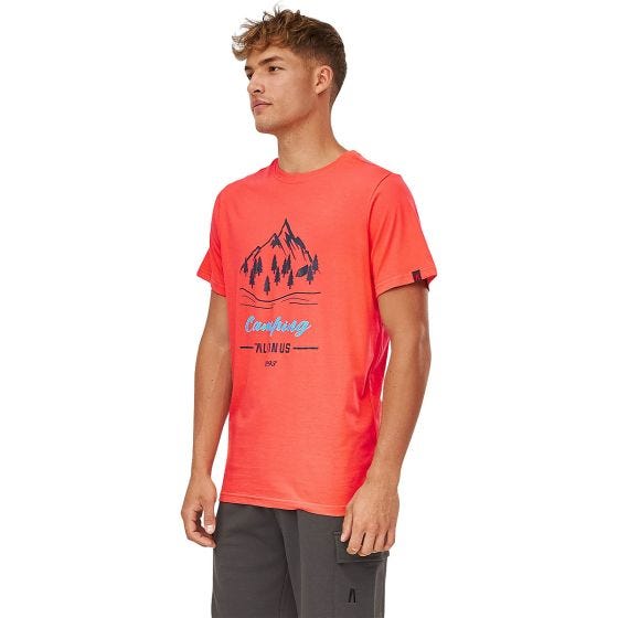 Koszulka T-Shirt Męska Alpinus Active Polaris Różowa