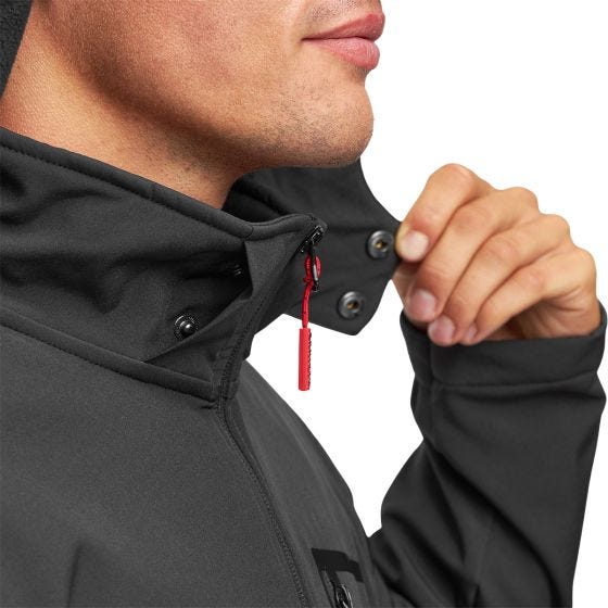 Kurtka Softshell Męska Alpinus City Stenshuvud Czarna