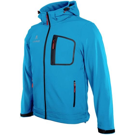 Kurtka Softshell Męska Alpinus City Stenshuvud Niebieska