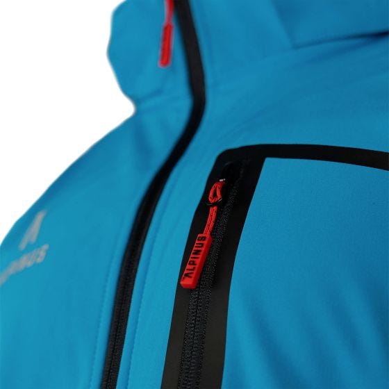 Kurtka Softshell Męska Alpinus City Stenshuvud Niebieska