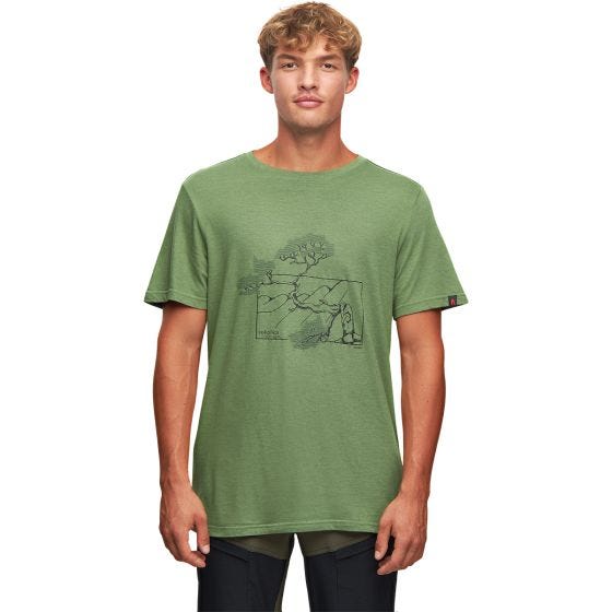 Koszulka T-Shirt Alpinus Tactical Pieniny Zielona