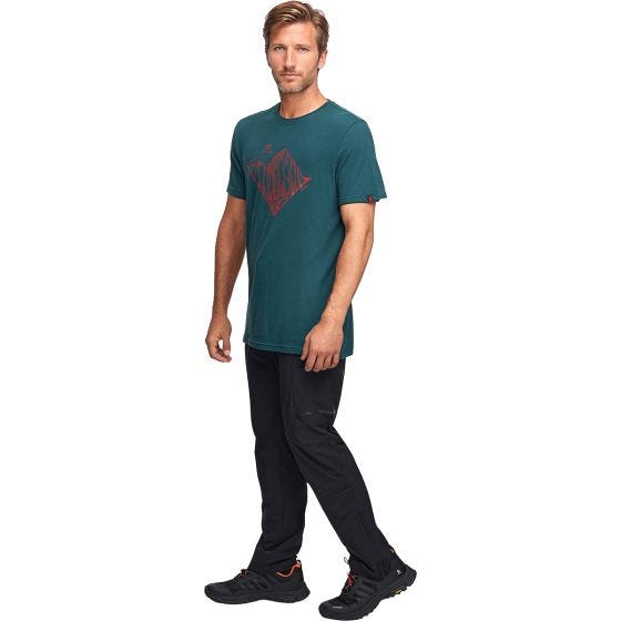 Koszulka T-Shirt Alpinus Tactical Skilbrum Zielona