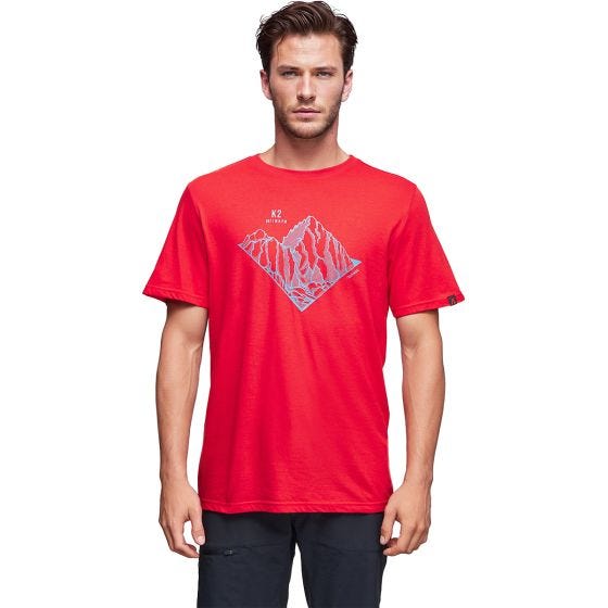 Koszulka T-Shirt Alpinus Tactical Skilbrum Czerwona