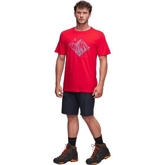 Koszulka T-Shirt Alpinus Tactical Skilbrum Czerwona