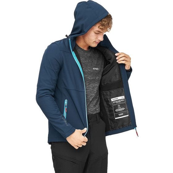 Kurtka Softshell Męska Alpinus Tactical Vinicunca Granatowa