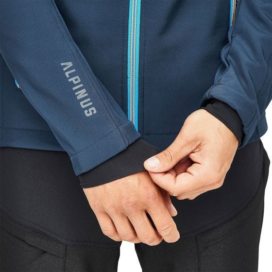 Kurtka Softshell Męska Alpinus Tactical Vinicunca Granatowa