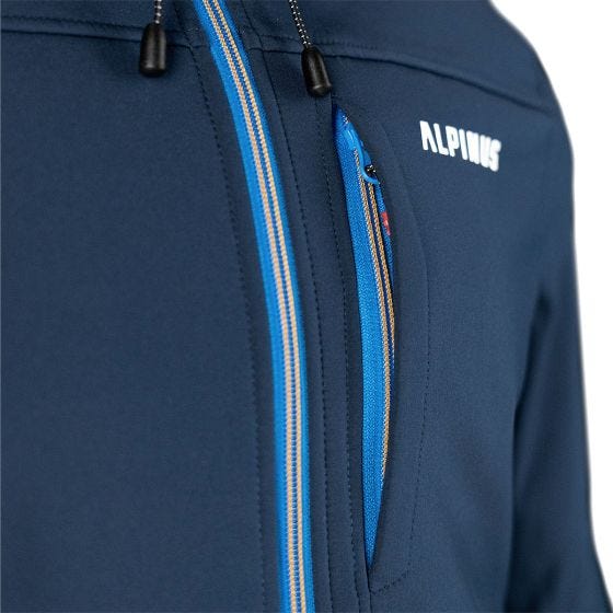 Kurtka Softshell Męska Alpinus Tactical Vinicunca Granatowa