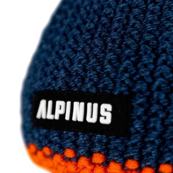 Czapka Alpinus Tactical Mutenia - Granatowo-Pomarańczowa