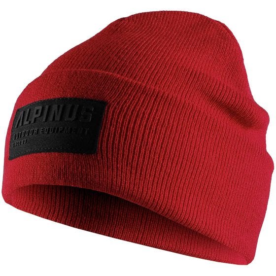 Czapka Alpinus City Oslo Beanie - Czerwona