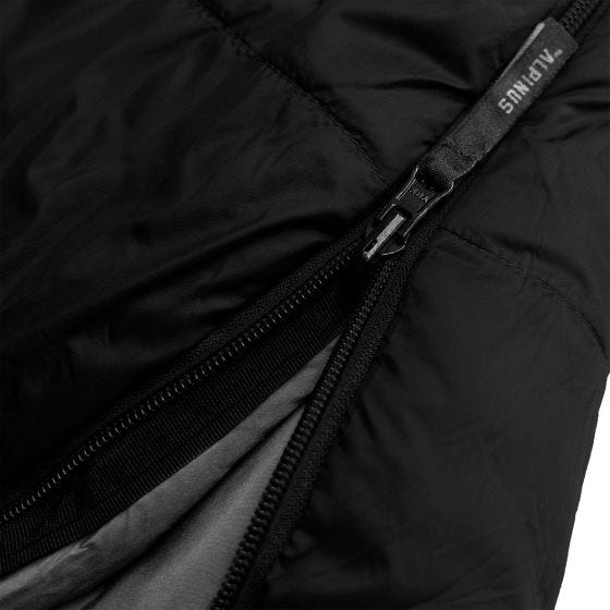 Śpiwór Alpinus Survival 1100 (Left) Czarny