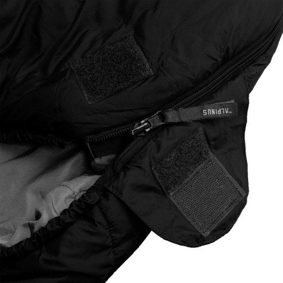 Śpiwór Alpinus Survival 1100 (Left) Czarny