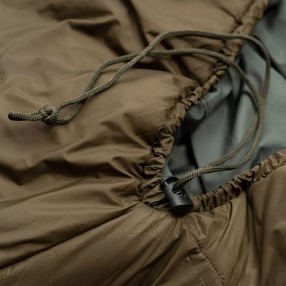Śpiwór Alpinus Survival 1300 (Left) Zielony