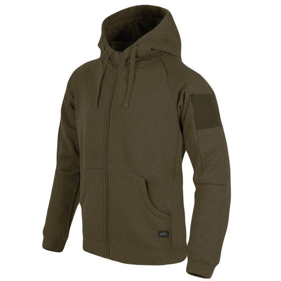 Bluza Rozpinana Helikon UTL Hoodie z Kapturem Zielona
