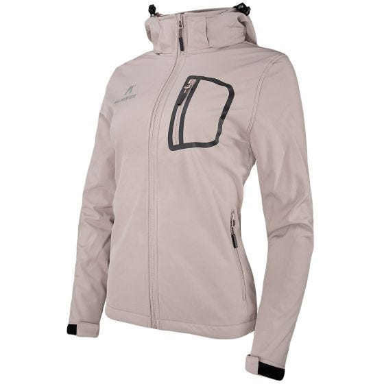 Kurtka Damska Softshell Alpinus Bergamo Pudrowy Róż