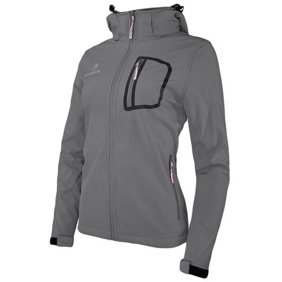 Kurtka Damska Softshell Alpinus Bergamo Grafitowa