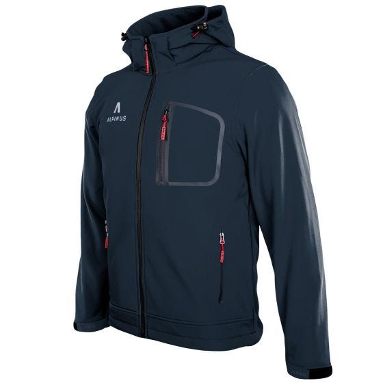 Kurtka Softshell Męska Alpinus City Stenshuvud Granatowa