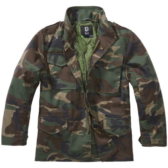 Kurtka Dziecięca Brandit M-65 Standard Woodland