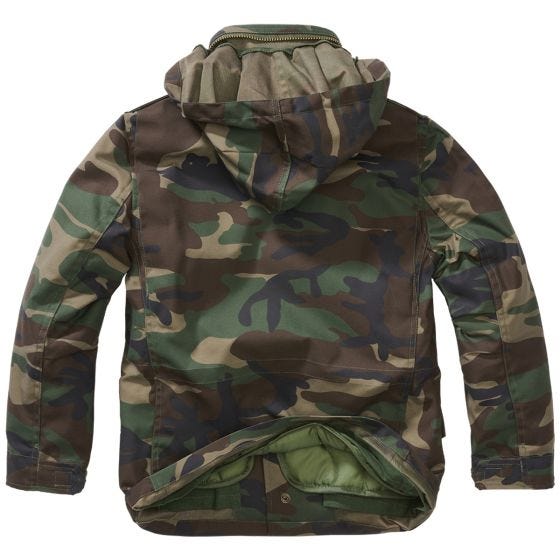 Kurtka Dziecięca Brandit M-65 Standard Woodland