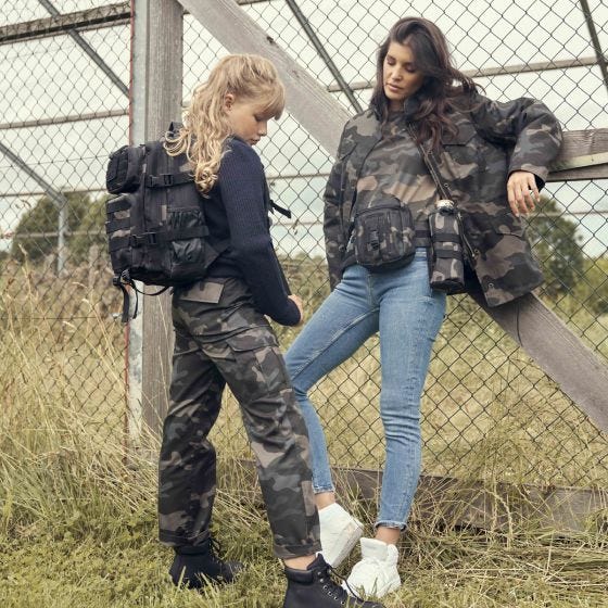 Plecak Brandit Kids US Cooper Dark Camo