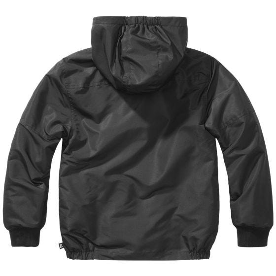 Kurtka Dziecięca Brandit Windbreaker Front Zip Czarna