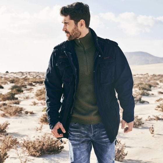 Kurtka Brandit M-65 Giant Navy