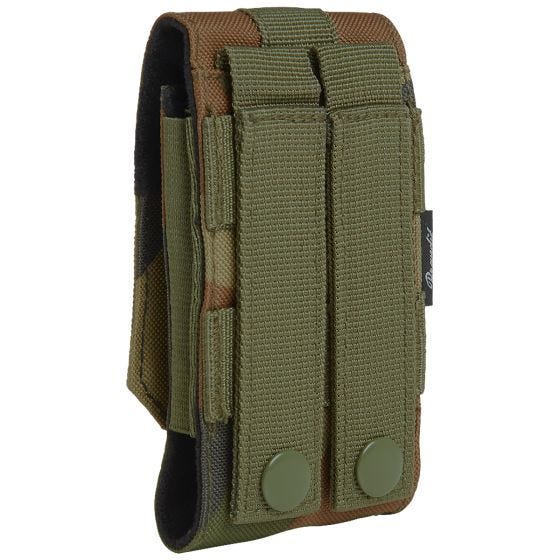 Kieszeń na Telefon Brandit MOLLE Średnia Woodland