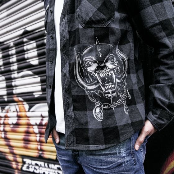 Koszula Brandit Motörhead Czarno-Szara