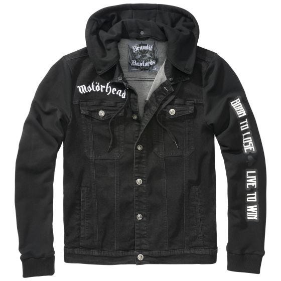 Kurtka Jeansowa Brandit Motörhead Cradock Denimjacke Czarna