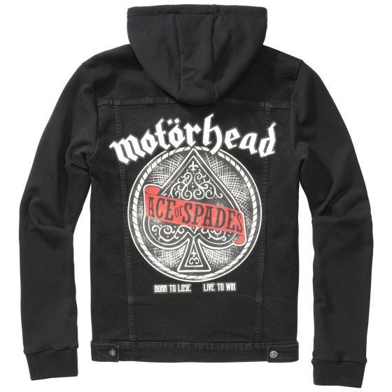 Kurtka Jeansowa Brandit Motörhead Cradock Denimjacke Czarna
