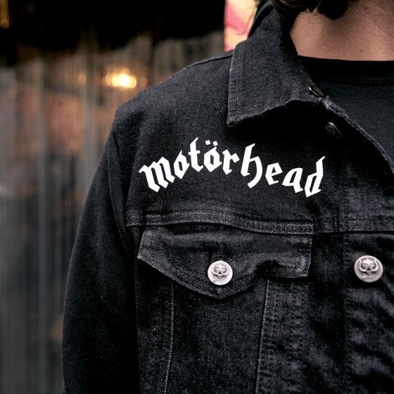 Kurtka Jeansowa Brandit Motörhead Cradock Denimjacke Czarna