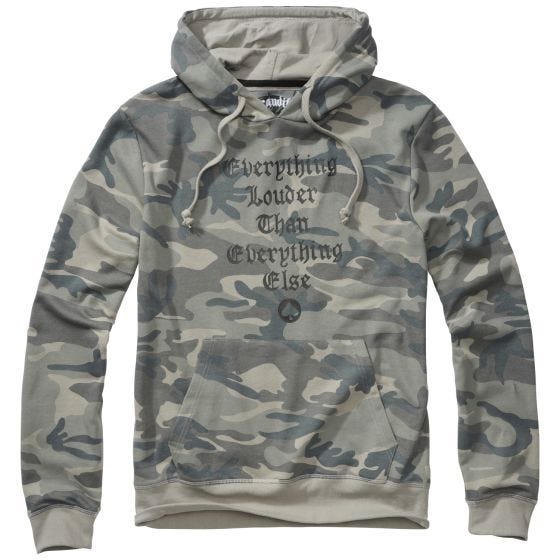 Bluza z Kapturem Brandit Motörhead Sweathoody Grey Camo