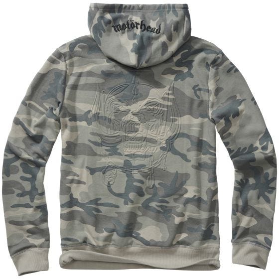 Bluza z Kapturem Brandit Motörhead Sweathoody Grey Camo